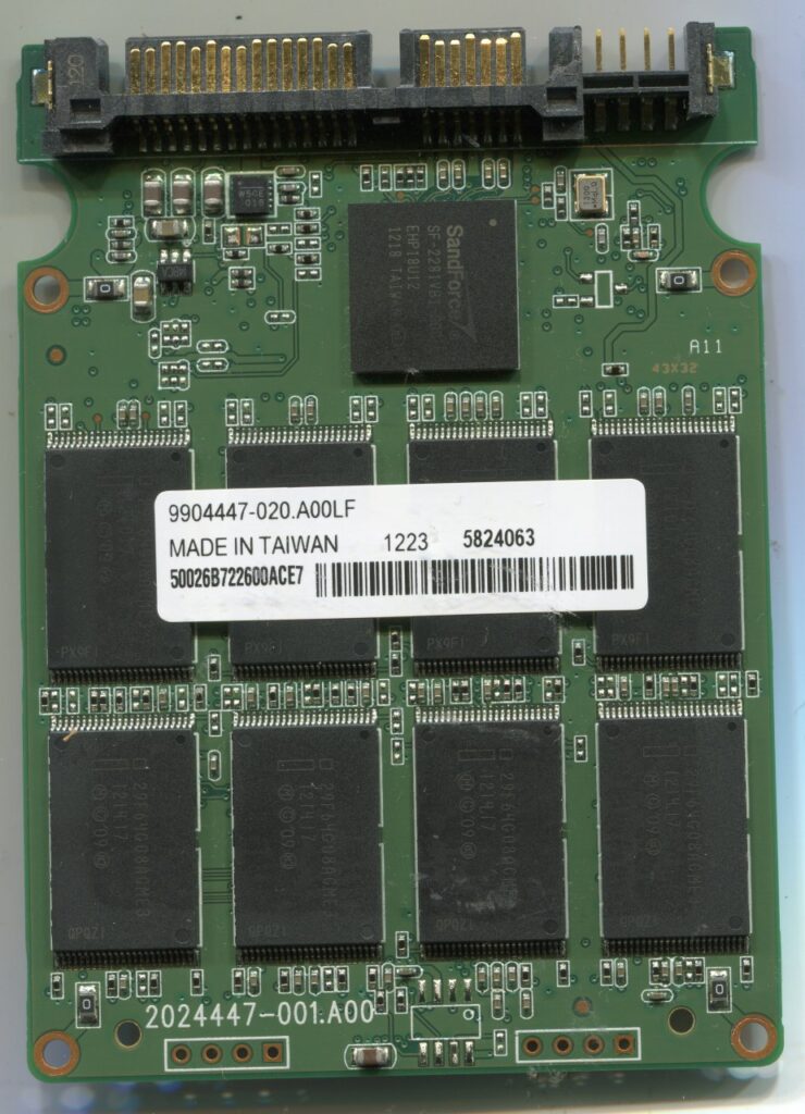 Ανάκτηση δεδομένων από SSD με Sandforce controller